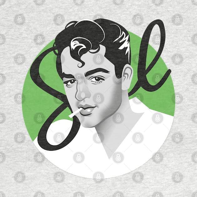 Sal Mineo by AlejandroMogolloArt